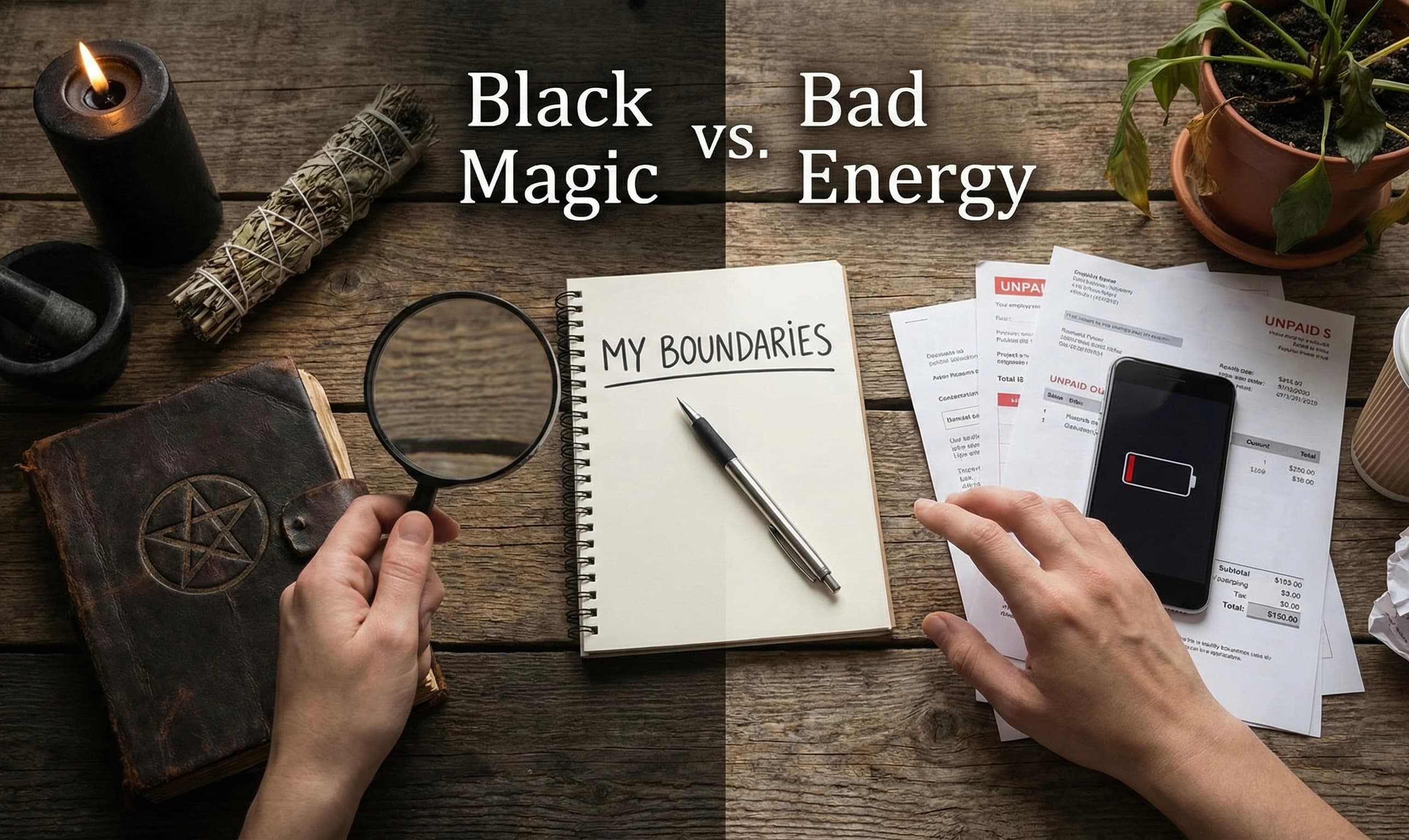 Black Magic or Bad Energy? How to Tell What’s Really Draining You
